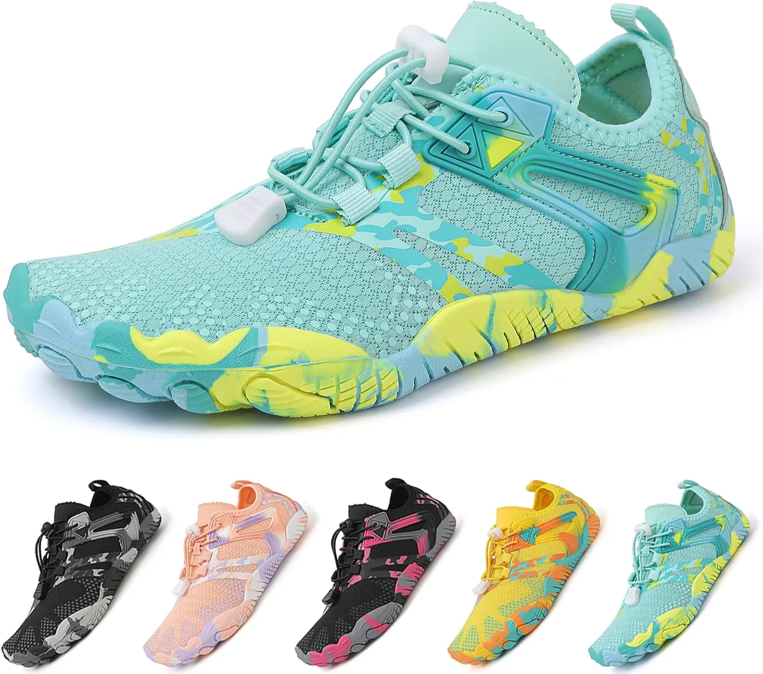GUNIYIFS Water Shoes Men Women Adult Quick-Dry Aqua Sock Barefoot Shoes Non-Slip Hike Breathable Footwear Outdoor Athletic Beach