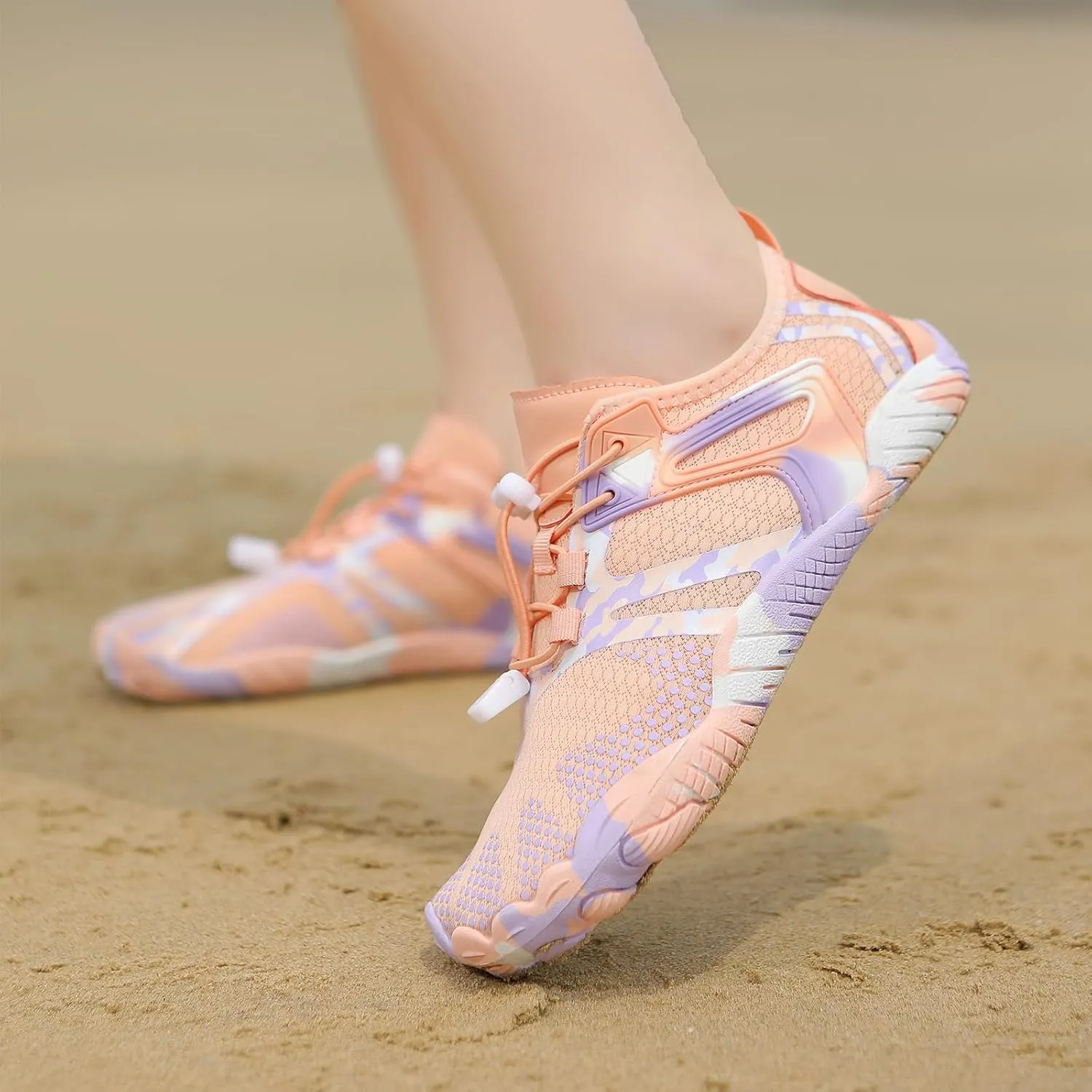 GUNIYIFS Water Shoes Men Women Adult Quick-Dry Aqua Sock Barefoot Shoes Non-Slip Hike Breathable Footwear Outdoor Athletic Beach