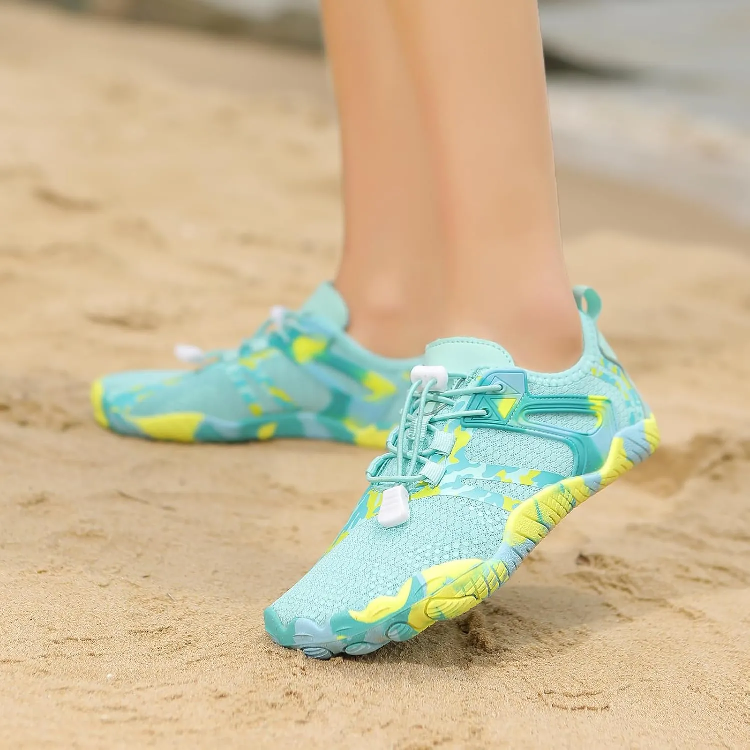 GUNIYIFS Water Shoes Men Women Adult Quick-Dry Aqua Sock Barefoot Shoes Non-Slip Hike Breathable Footwear Outdoor Athletic Beach