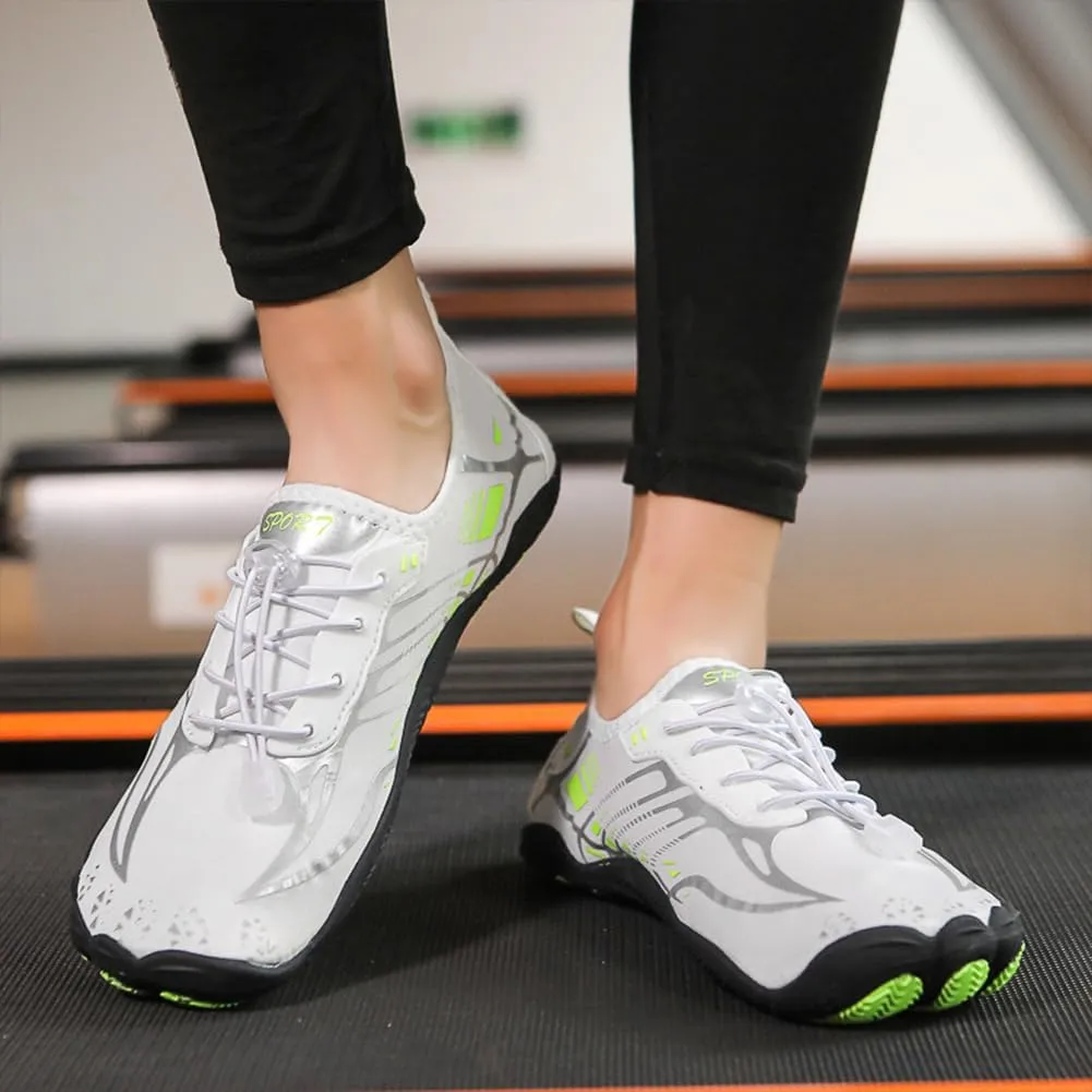 HiGropcore Water Shoes Men Women, Barefoot Wide Toe Box Beach Shoes, Quick Dry Breathable Swim Aqua Socks with Drainage