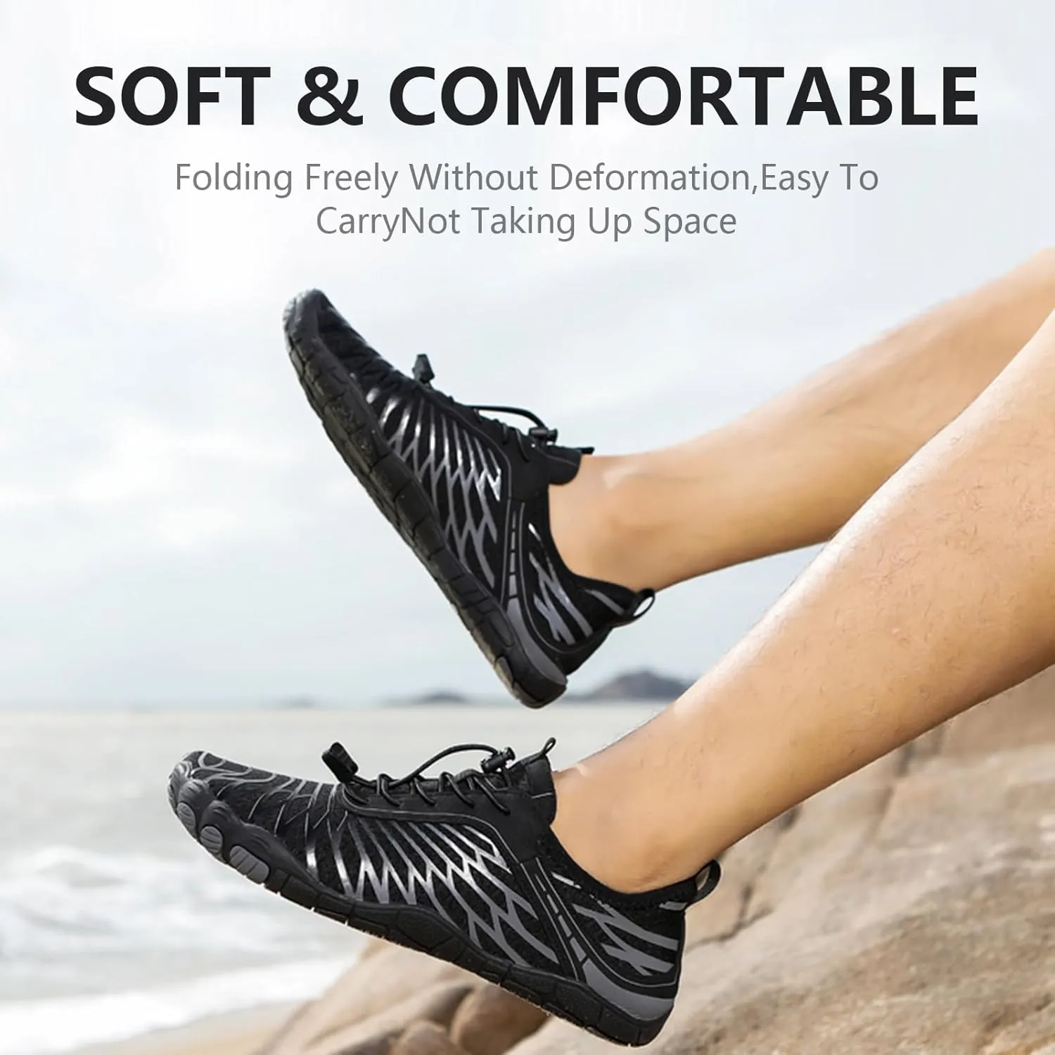 Hike Barefoot Shoes Women, Wide Toe Water Shoes Men for Hiking, Walking