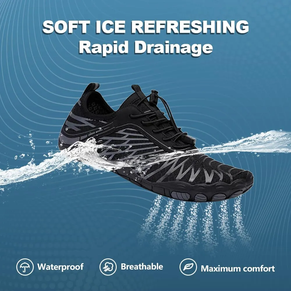 Hike Barefoot Shoes Women, Wide Toe Water Shoes Men for Hiking, Walking