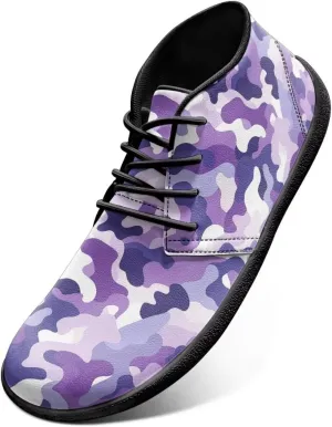 Howilath Camouflage Print Barefoot Shoes Men Waterproof Anti-Skid Casual Low Top Shoes Running Sneakers