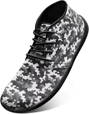 Howilath Camouflage Print Barefoot Shoes Men Waterproof Anti-Skid Casual Low Top Shoes Running Sneakers