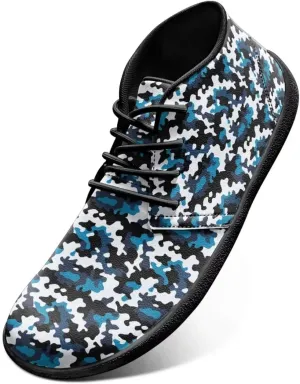Howilath Camouflage Print Barefoot Shoes Men Waterproof Anti-Skid Casual Low Top Shoes Running Sneakers