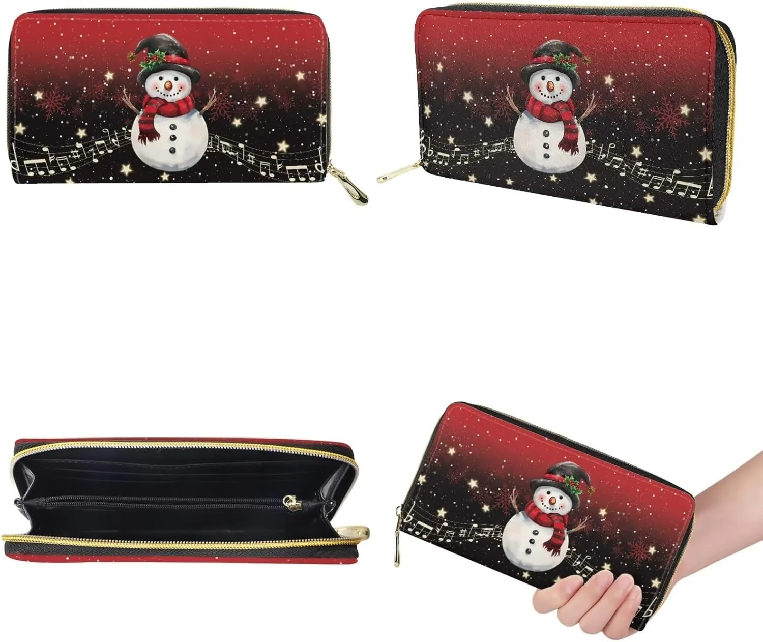 HUGS IDEA Hobo Bags for Women 2 Pieces PU Leather Handbags Purse Set Shoulder Bucket Crossbody Bags