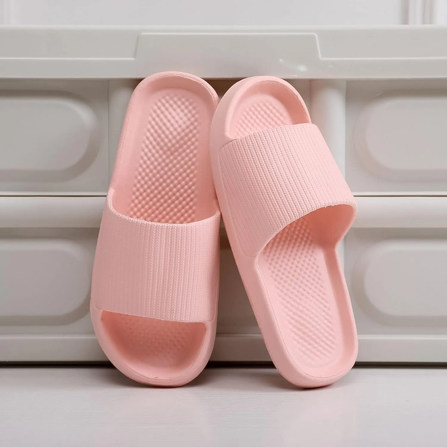 Indoor Slippers Slippers with Arch Support for Women Ultra Comfort Non-Slip Shower Sandals Indoor and Outdoor