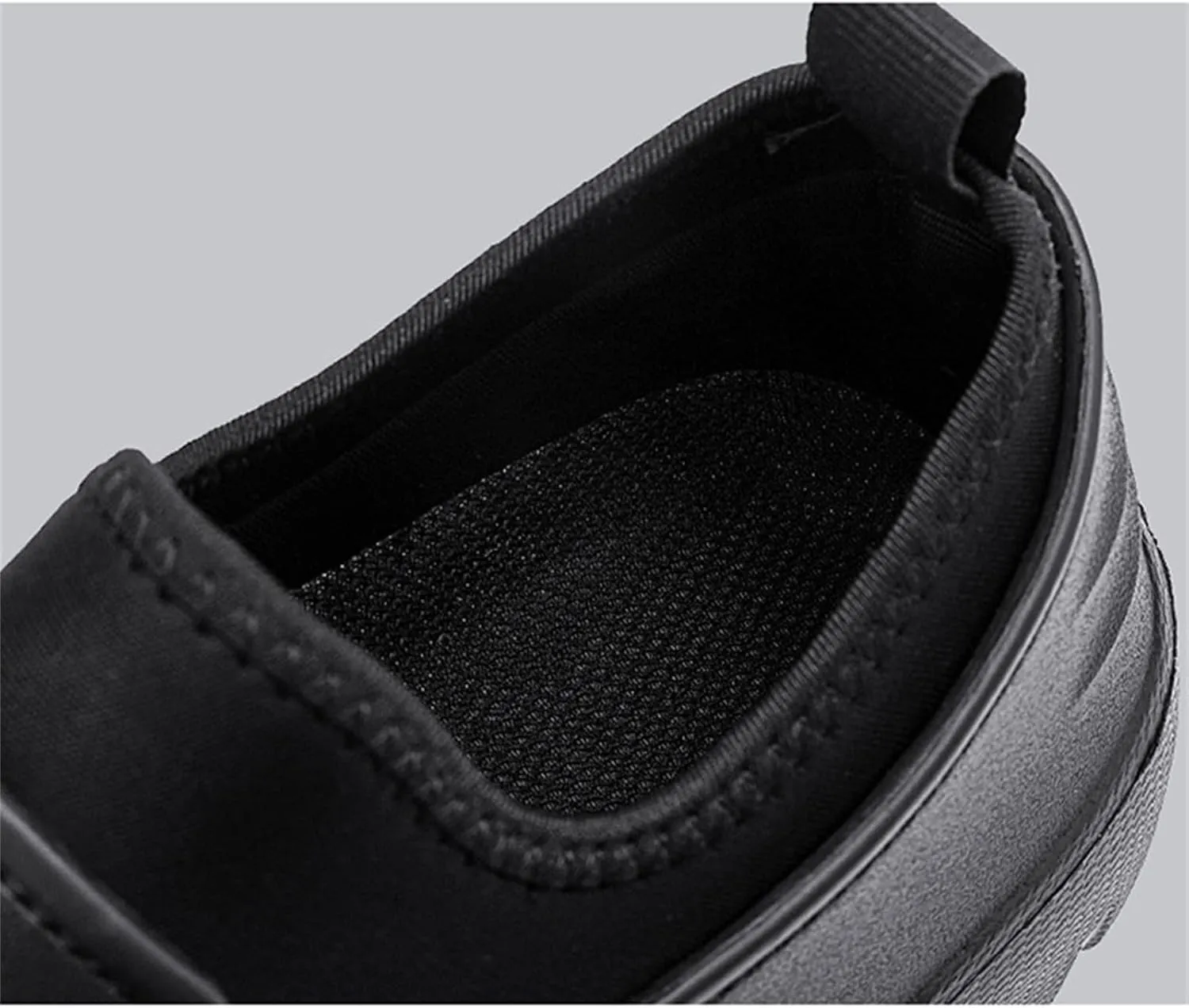 JiuQing Men's Rain Boots Waterproof Chef Shoes Low-Top Non-Slip Work Fishing Water Shoes