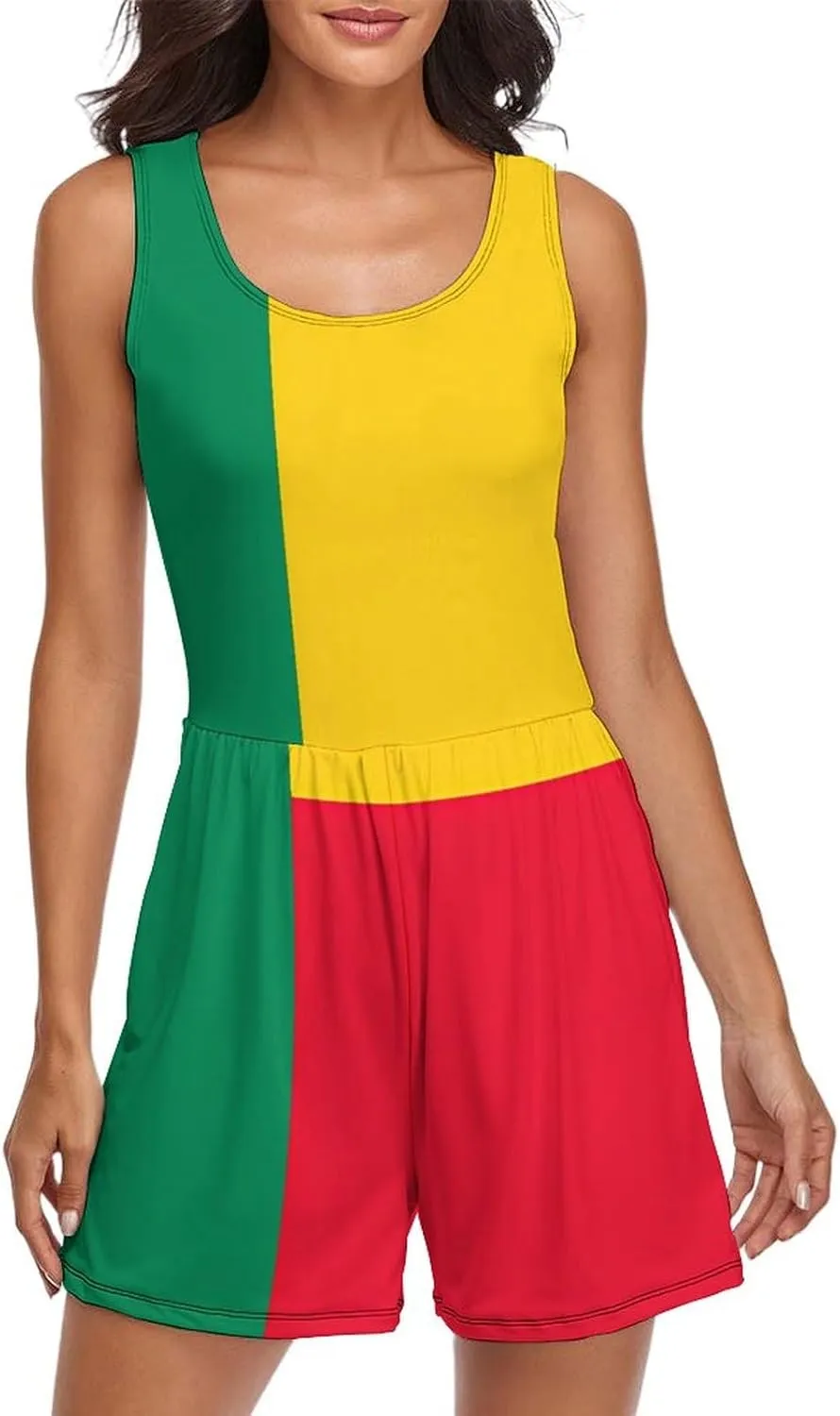 Jumpsuit for Women Summer Sun Beach Camisole Womens Sundress Casual Sexy Beach Clothes