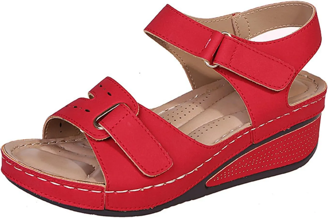 Ladmiple Women's Sandals Comfortable Dressy Orthotic Flips Flops Arch Support for Flat feet Orthopedic Slides Walking Shoes