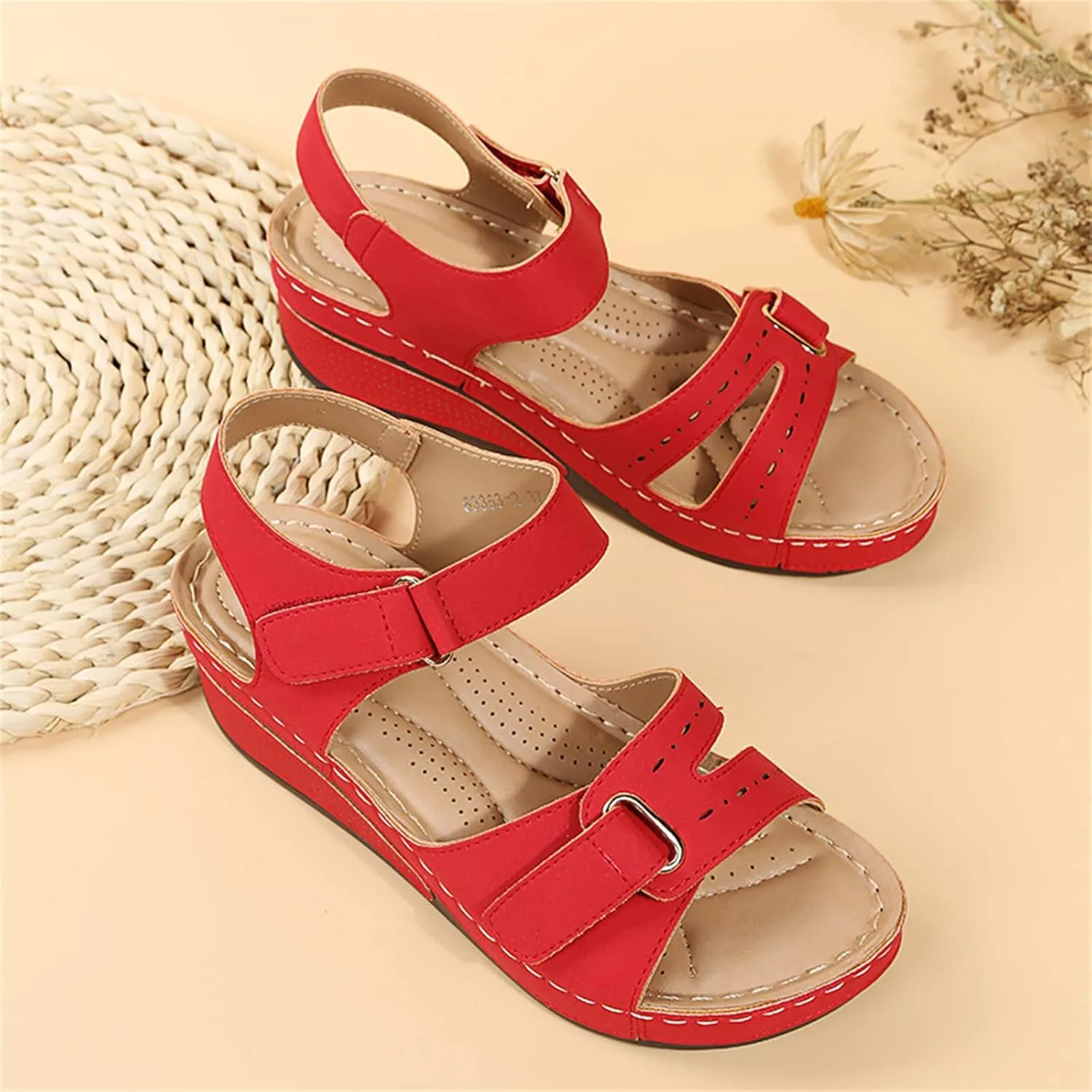 Ladmiple Women's Sandals Comfortable Dressy Orthotic Flips Flops Arch Support for Flat feet Orthopedic Slides Walking Shoes