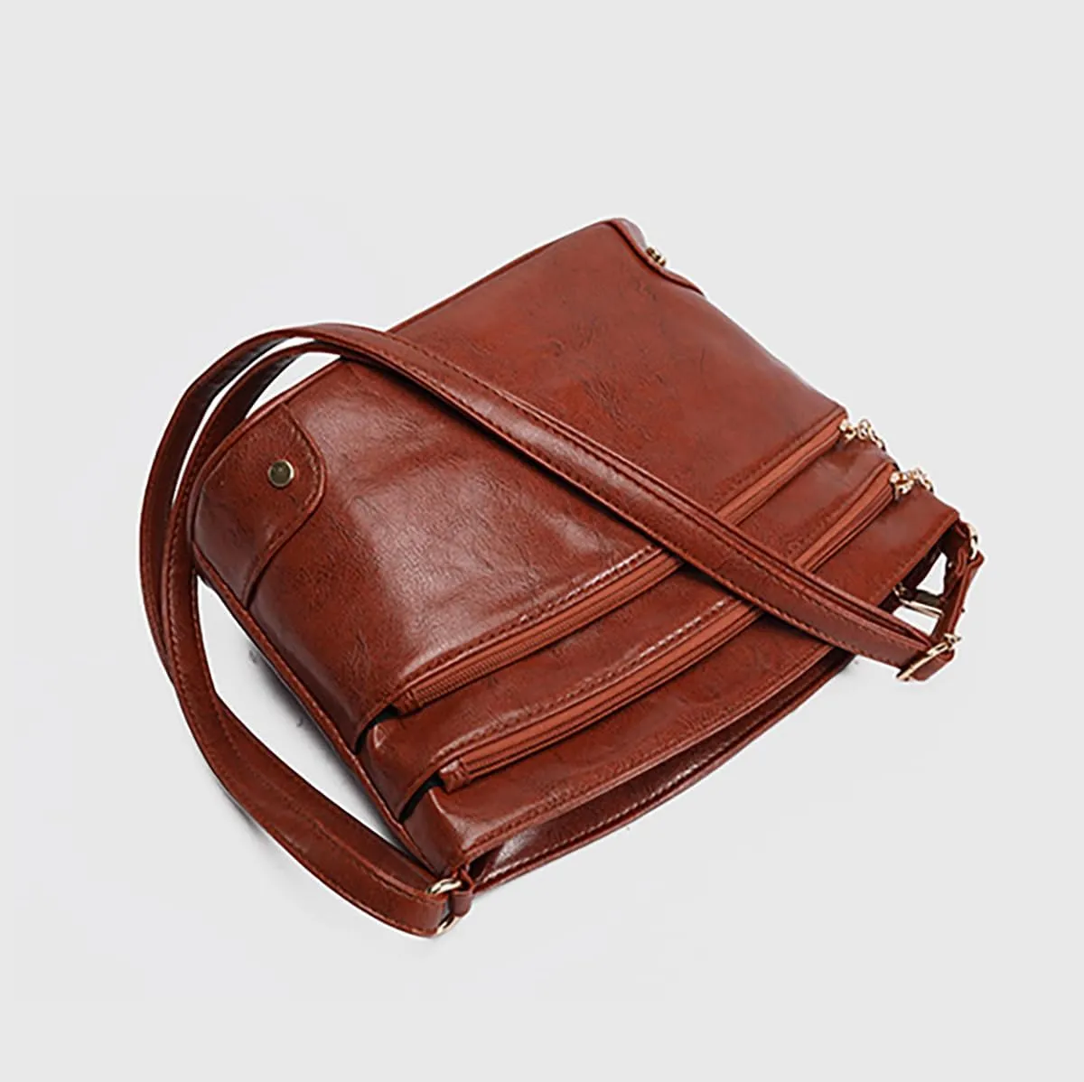 Leather Bucket Bags for Women Small Retro Shoulder Bag Designer Hobo Satchel Slouchy Crossbody Bag 2025 Summer