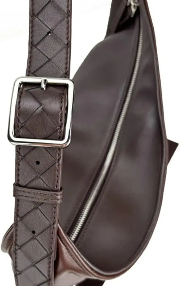 Leather Messenger Bag Large Shoulder Handbags for Men Women Vegan Leather Tote Purse Crossbody Hobo Bag Chic Satchels Purses