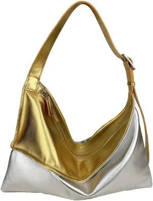 Leather Messenger Bag Large Shoulder Handbags for Men Women Vegan Leather Tote Purse Crossbody Hobo Bag Chic Satchels Purses