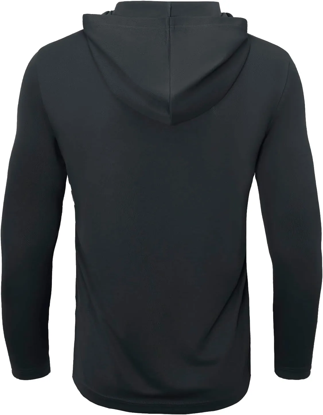 Mens Active Athletic T-Shirts Set Long Sleeve Sun Protective Quick Dry Hoodies Shirt 5 Pack