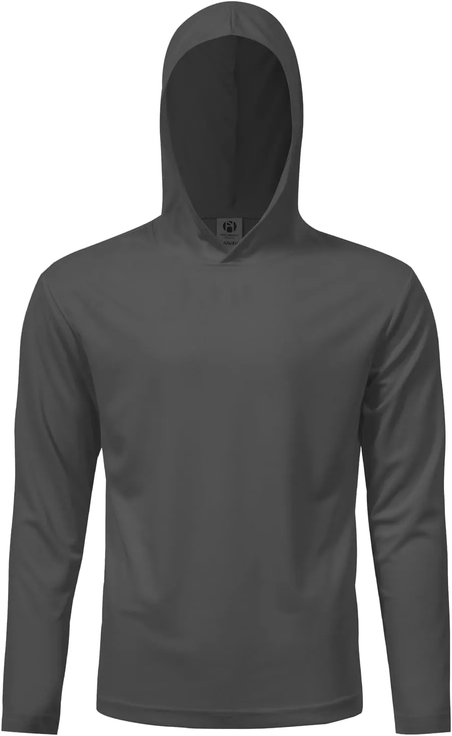 Mens Active Athletic T-Shirts Set Long Sleeve Sun Protective Quick Dry Hoodies Shirt 5 Pack