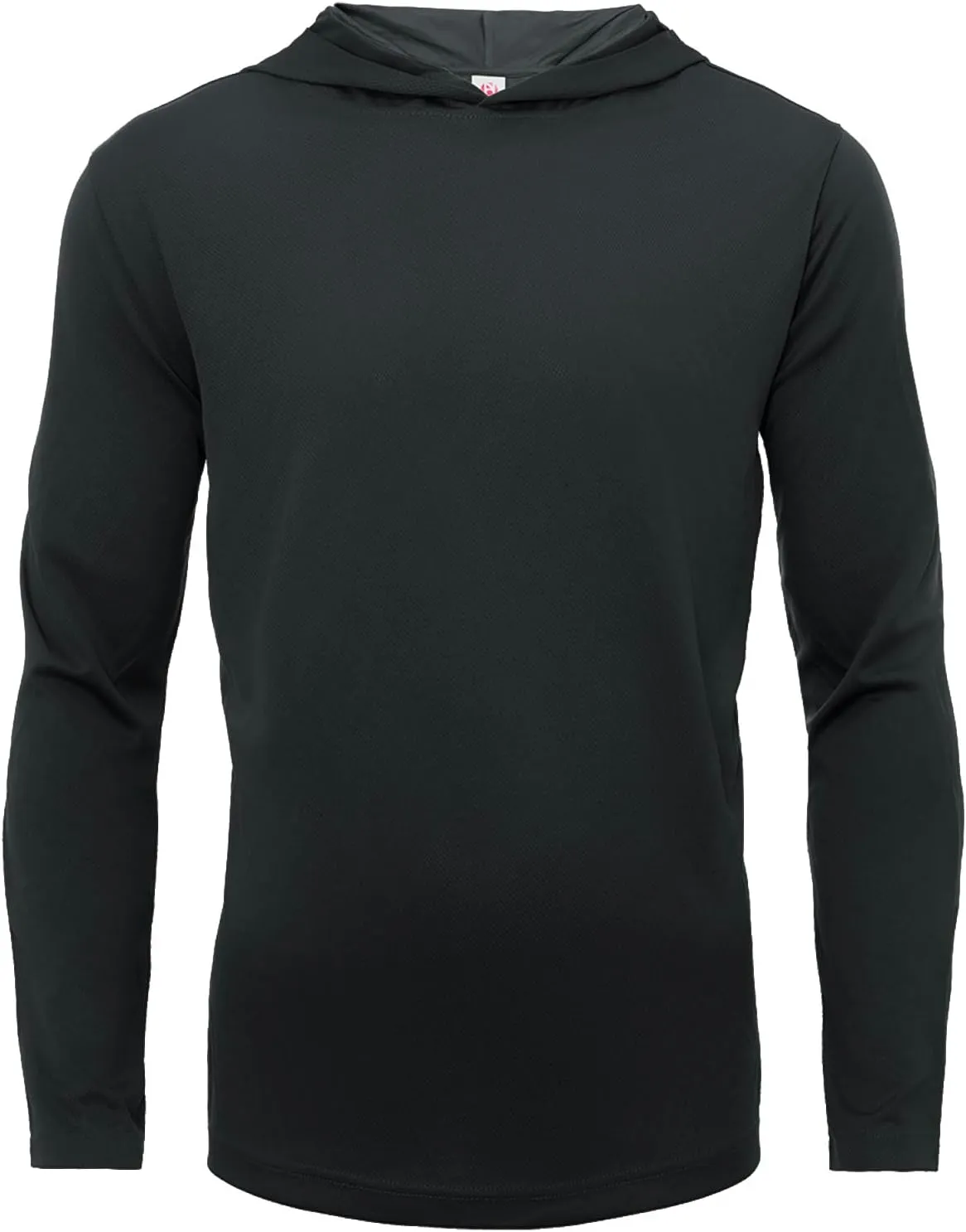 Mens Active Athletic T-Shirts Set Long Sleeve Sun Protective Quick Dry Hoodies Shirt 5 Pack