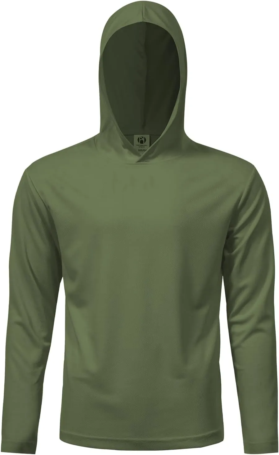 Mens Active Athletic T-Shirts Set Long Sleeve Sun Protective Quick Dry Hoodies Shirt 5 Pack