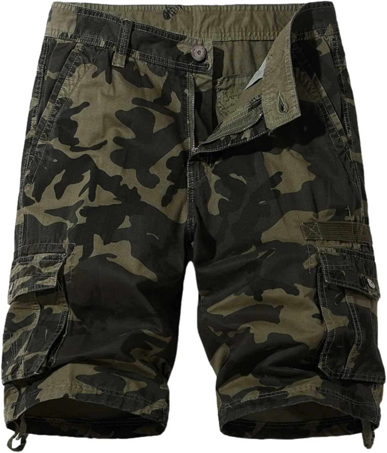 Men's Athletic Sport Cargo Shorts Classic Fit Fitness Short Pant Work Pants Summer Straight Leg Hiking Shorts Mens Work Utility Shorts