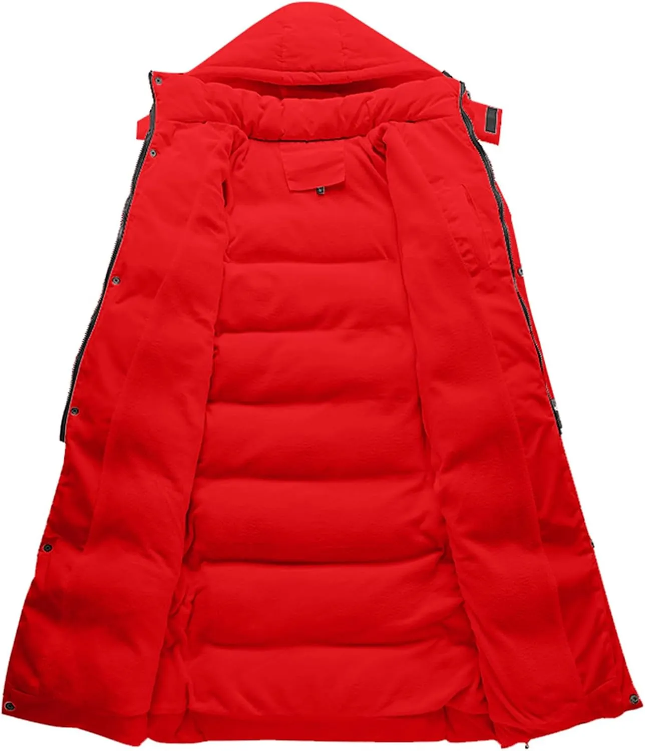 Men's Autumn And Winter Leisure Zip Pocket Hat Large Size Cotton Padded Jacket Coat Top Blouse Men's for Winter