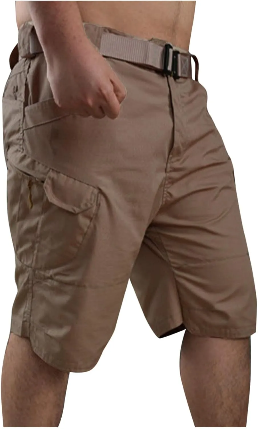 Men's Cargo Shorts Military Tactical Work Shorts Big and Tall Workout Hiking Fishing Shorts with Zip Pockets