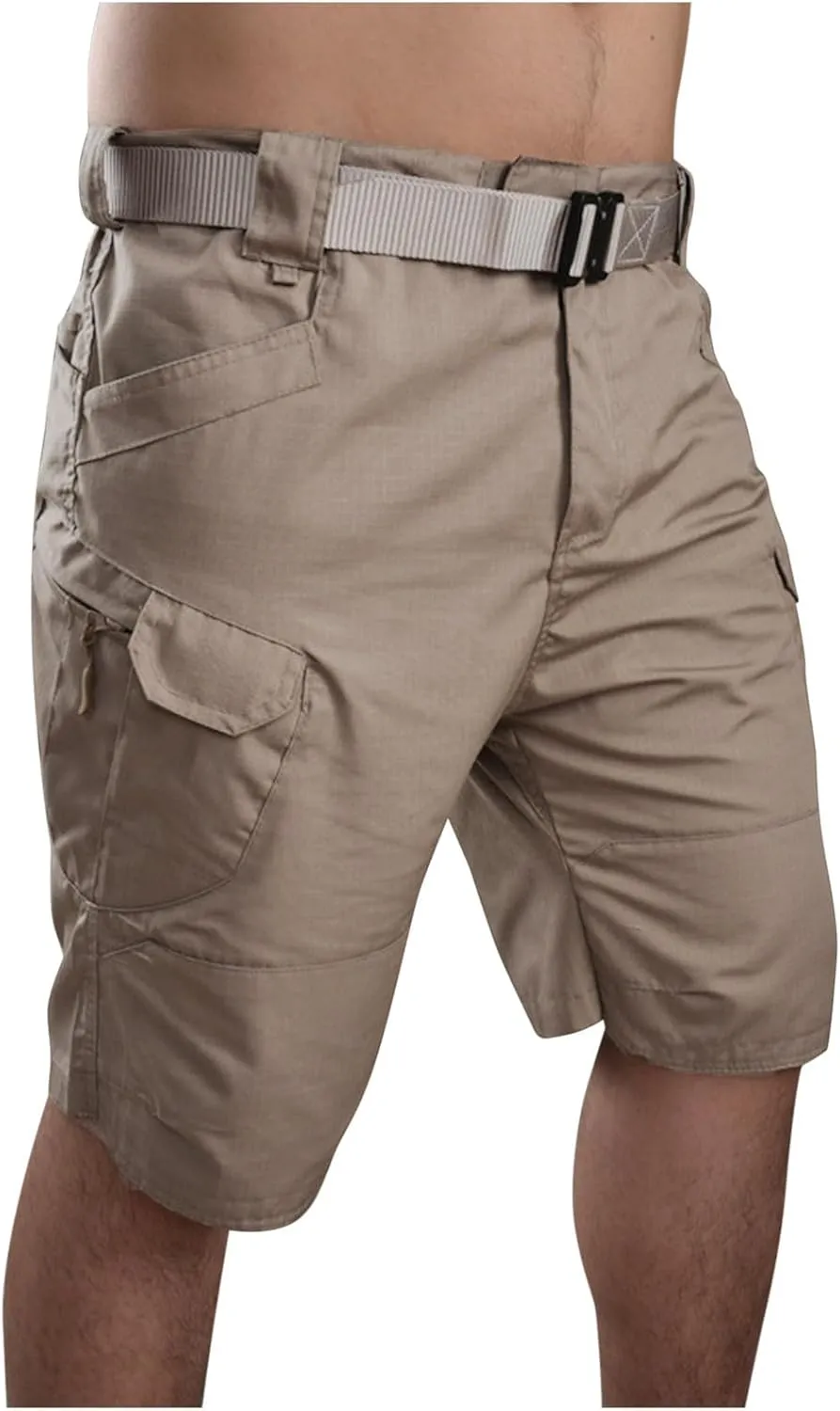 Men's Cargo Shorts Military Tactical Work Shorts Big and Tall Workout Hiking Fishing Shorts with Zip Pockets