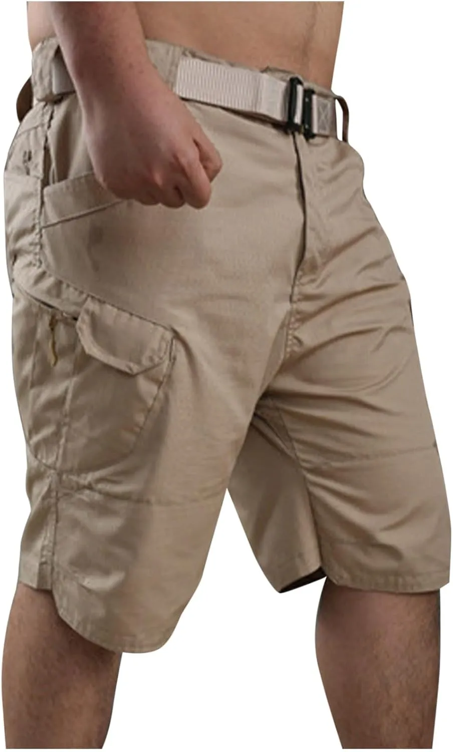 Men's Cargo Shorts Military Tactical Work Shorts Big and Tall Workout Hiking Fishing Shorts with Zip Pockets