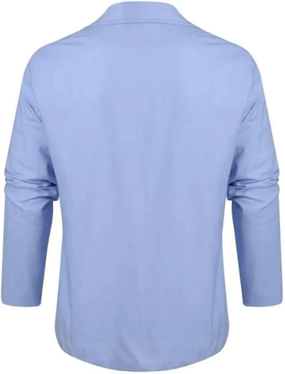 Men's Cotton Linen Blazers Casual Button Down Lightweight Jackets Relaxed Fit Lapel Collar Shirts Trendy Sport Coats