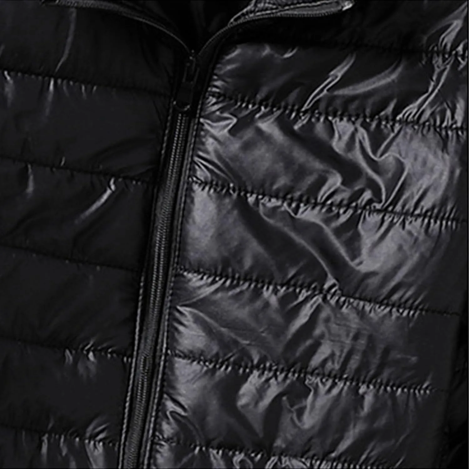 Mens Lightweight Down Jacket Packable Puffer Jacket Warm Insulated Padded Bubble Winter Coats Casual Puffy Outwear