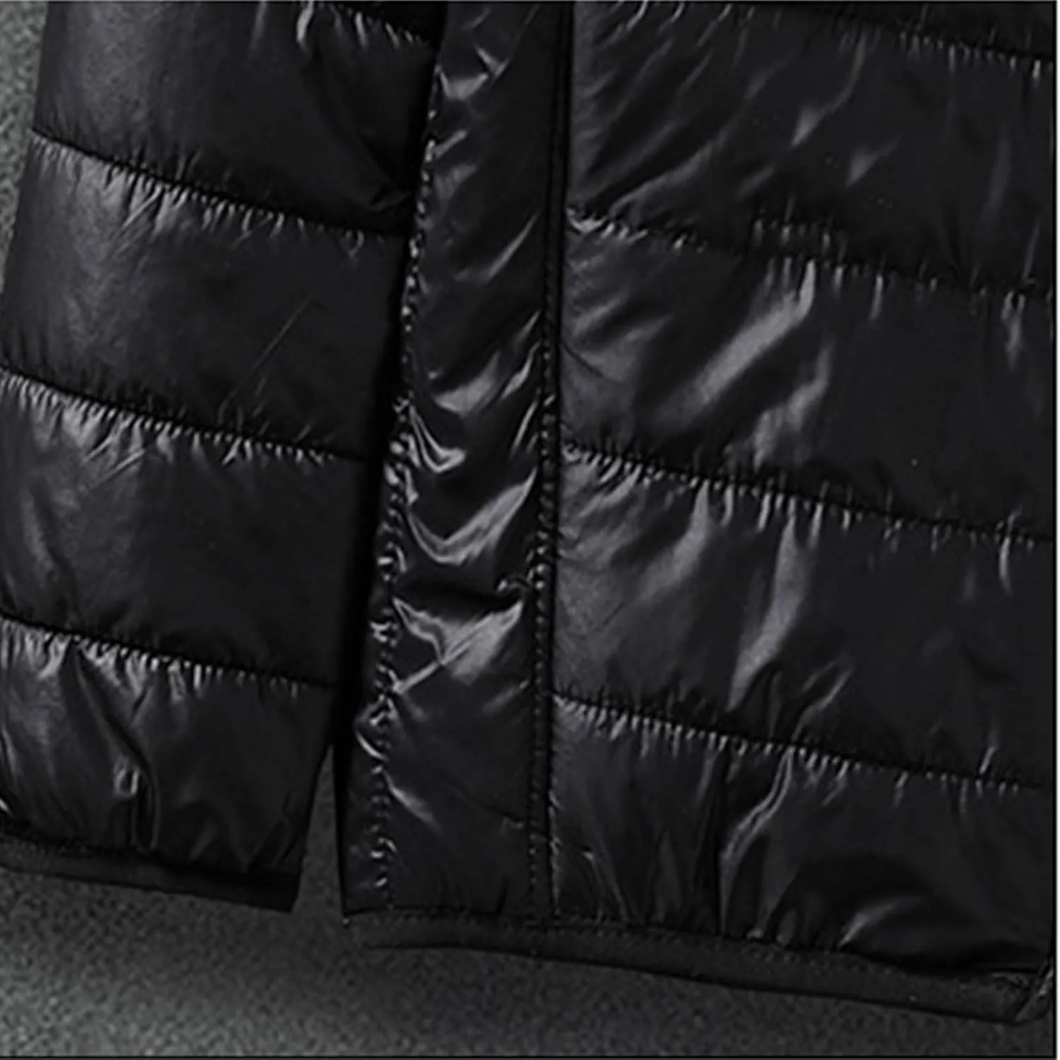 Mens Lightweight Down Jacket Packable Puffer Jacket Warm Insulated Padded Bubble Winter Coats Casual Puffy Outwear