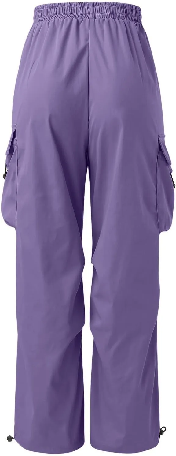 Men's Lightweight Linen Pant Cargo Combat Joggers Loose Casual Sweatpants Running Gym Training Sweat Pants
