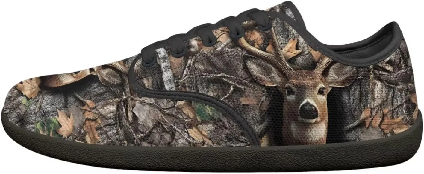 Mens Low Top Shoes Casual Lace Up Wide Toe Box Barefoot Shoes Outdoor Walking Sneaker with Zero Drop Sole