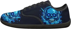 Mens Low Top Shoes Casual Lace Up Wide Toe Box Barefoot Shoes Outdoor Walking Sneaker with Zero Drop Sole