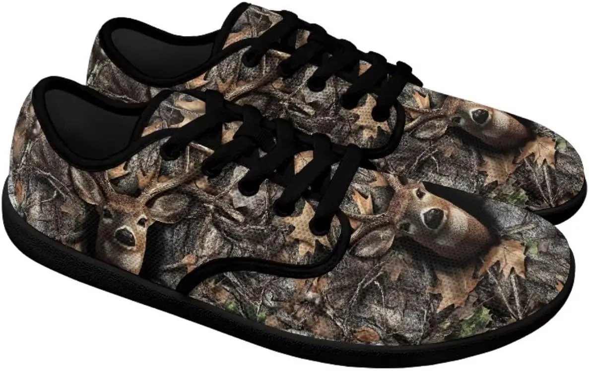 Mens Low Top Shoes Casual Lace Up Wide Toe Box Barefoot Shoes Outdoor Walking Sneaker with Zero Drop Sole