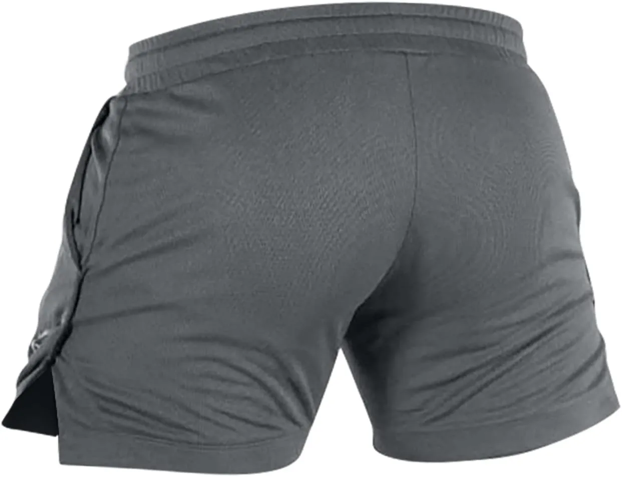 Men's Shorts Drawstring Bodybuilding Shorts with Pockets Baggy Short Bottoms Gym Workout Athletic Shorts for Men