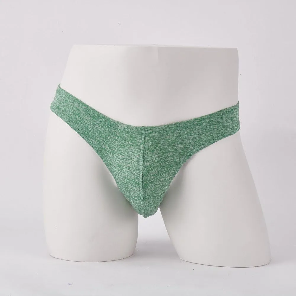 Mens Underwear Briefs Soft Pure Color Comfortable Breathable Sexy Triangle Brief