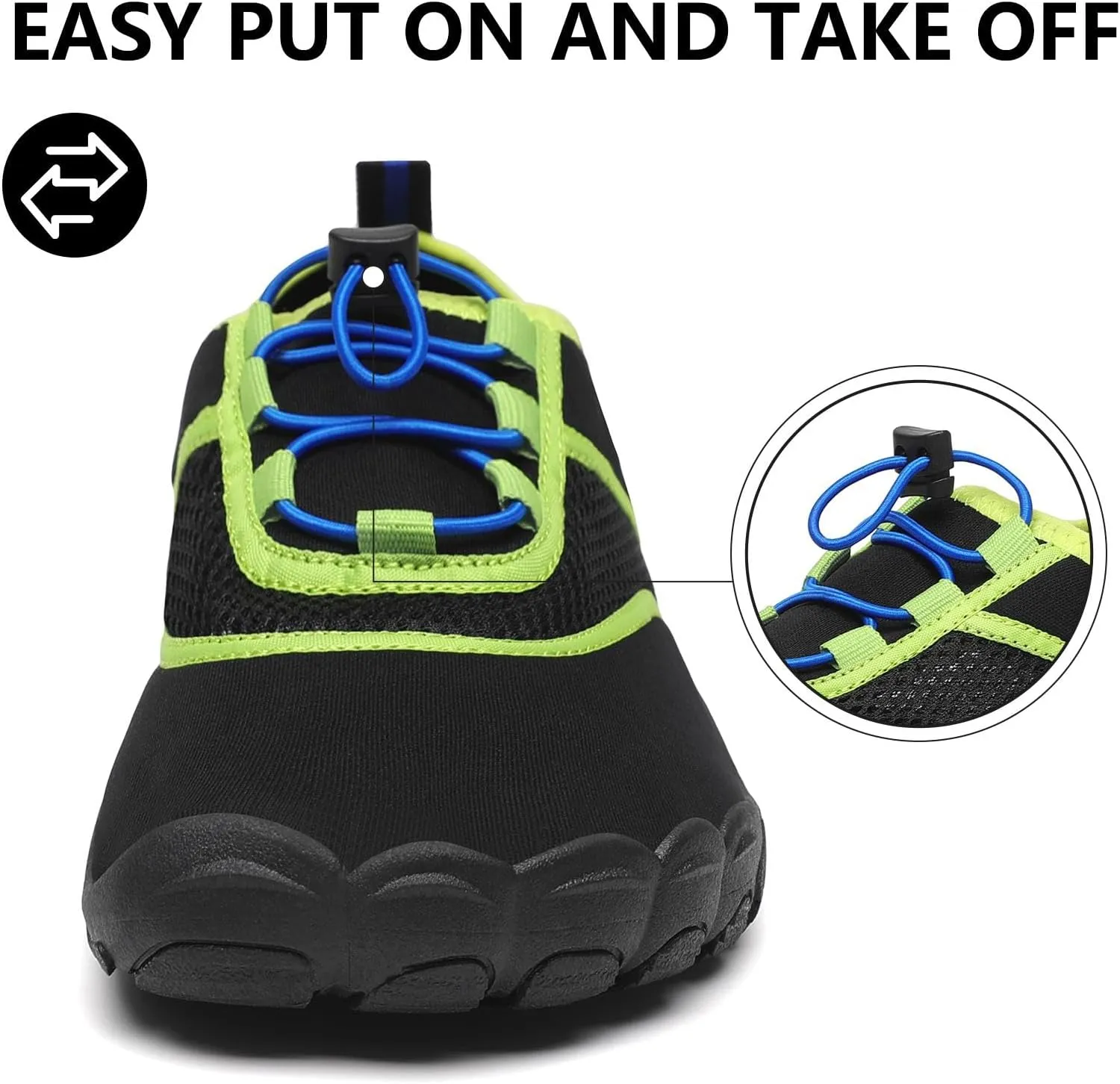 Mishansha Water Shoes for Women Barefoot Shoes Men Quick-Dry Swim Shoes
