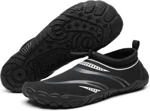 Mishansha Womens Mens Water Swim Shoes Wide Toe Box Barefoot Shoes US Size 5.5-13.5 Women / 3-11.5 Men