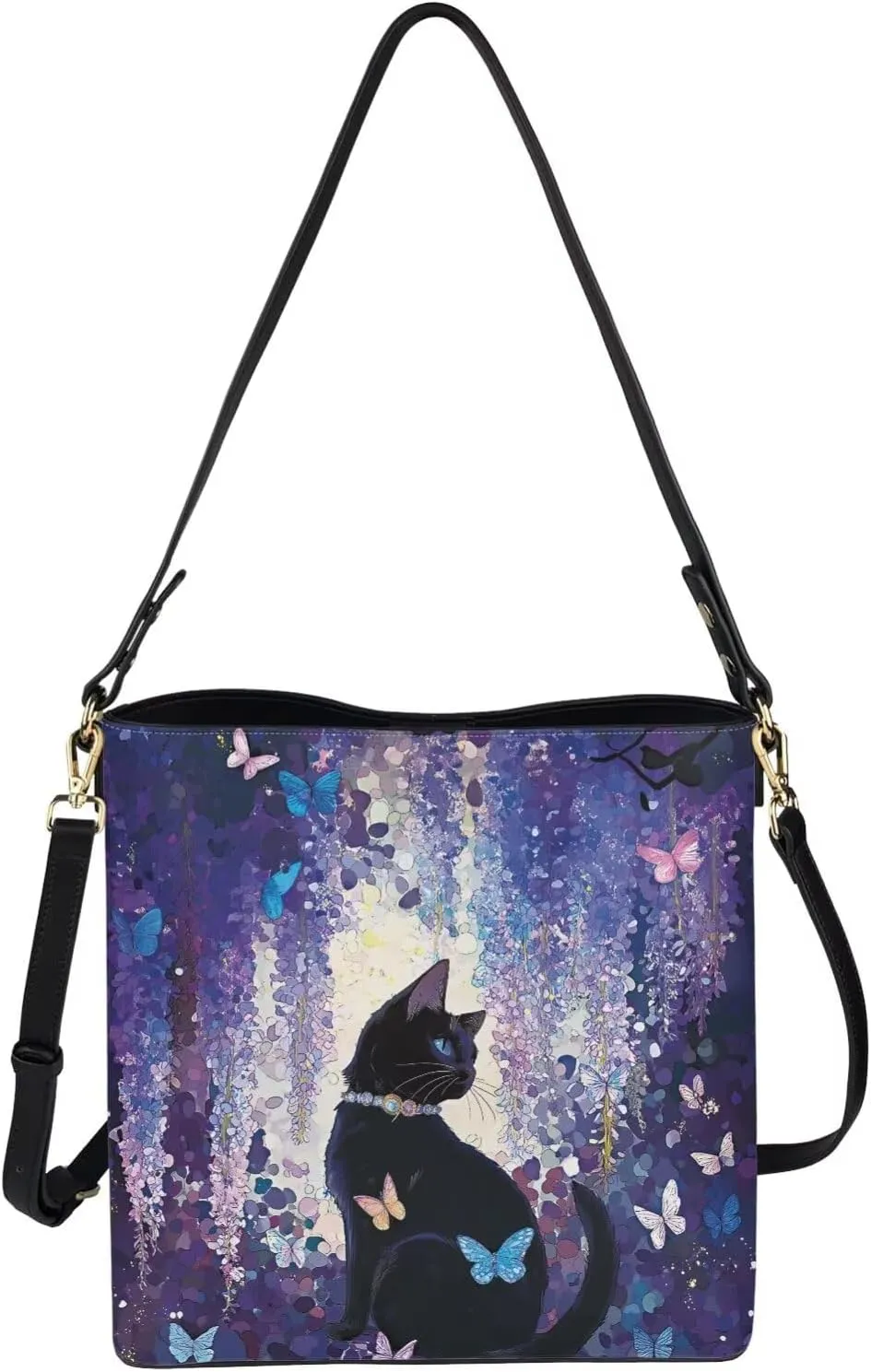 Mumeson Women's Shoulder Handbags Large Designer Bucket Bag Hobo Tote Bag with Zipper Closure Clutch Purse Satchel Handbag