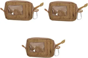 NOLITOY Pcs Nylon Outdoor Waist Pouch Men's Bum Bag Multi-functional Wallet Coins Bag Safe and Easy Access for Travel