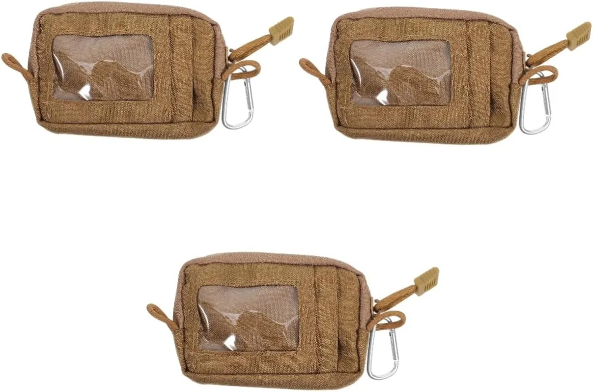 NOLITOY Pcs Nylon Outdoor Waist Pouch Men's Bum Bag Multi-functional Wallet Coins Bag Safe and Easy Access for Travel