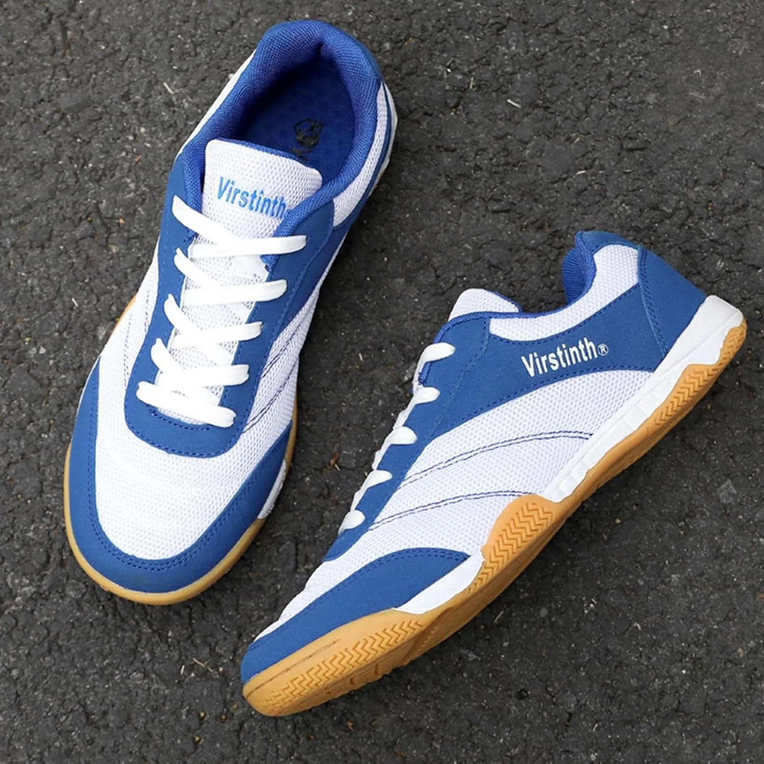 ONAIC Pickleball Shoes for Men Women, Mesh Indoor Court Shoes Breathable Lightweight Sneakers for Badminton, Table Tennis