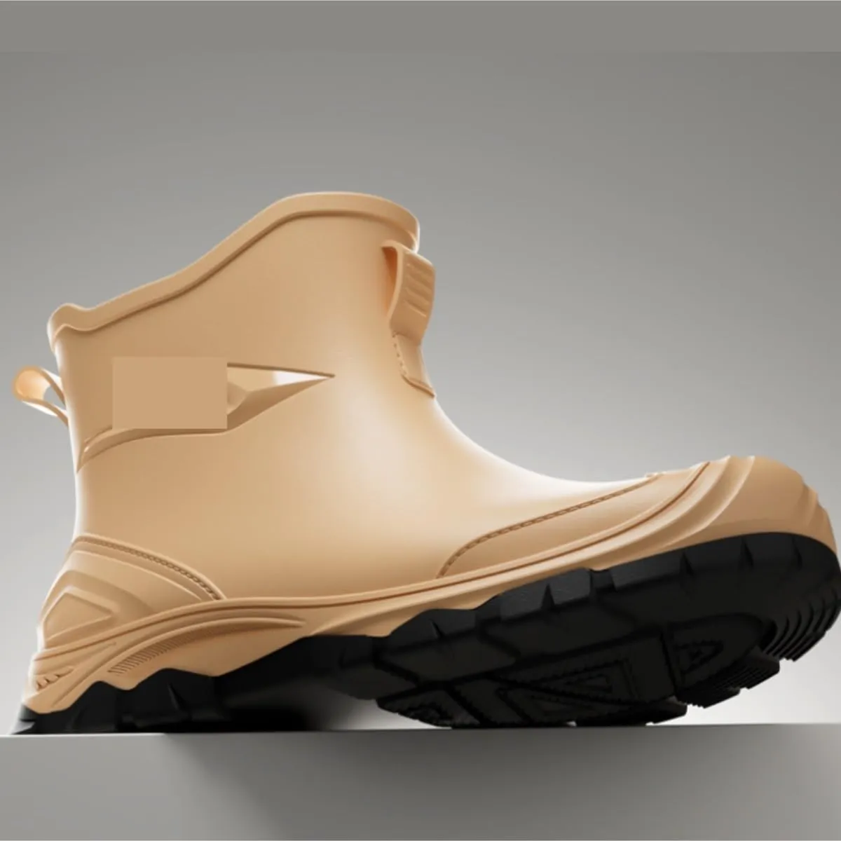 Rain Boots Footwear Outdoor Non Slip Water Shoes Men's Low Top Short Tube Waterproof Rain Boots Outdoor Work Boots