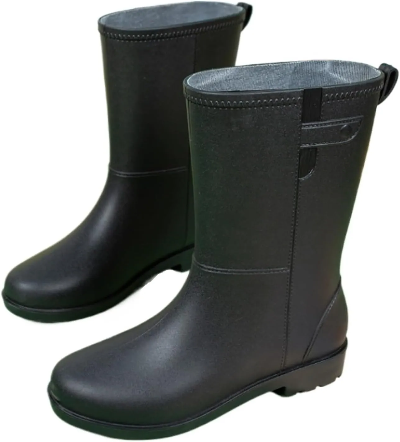 Rain Boots Footwear Women's Mid Tube Rain Boots Summer Non Slip Waterproof Outdoor Water Shoes Outdoor Work Boots