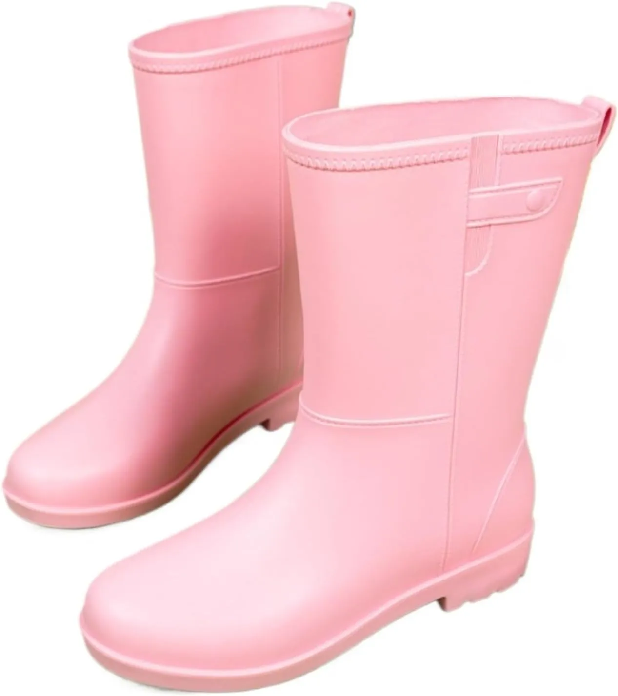 Rain Boots Footwear Women's Mid Tube Rain Boots Summer Non Slip Waterproof Outdoor Water Shoes Outdoor Work Boots