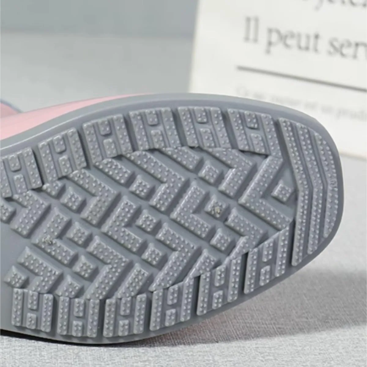 Rain Boots Footwear Women's Outdoor Non Slip Water Shoes Waterproof Rain Boots Short Tube Rubber Shoes Outdoor Work Boots