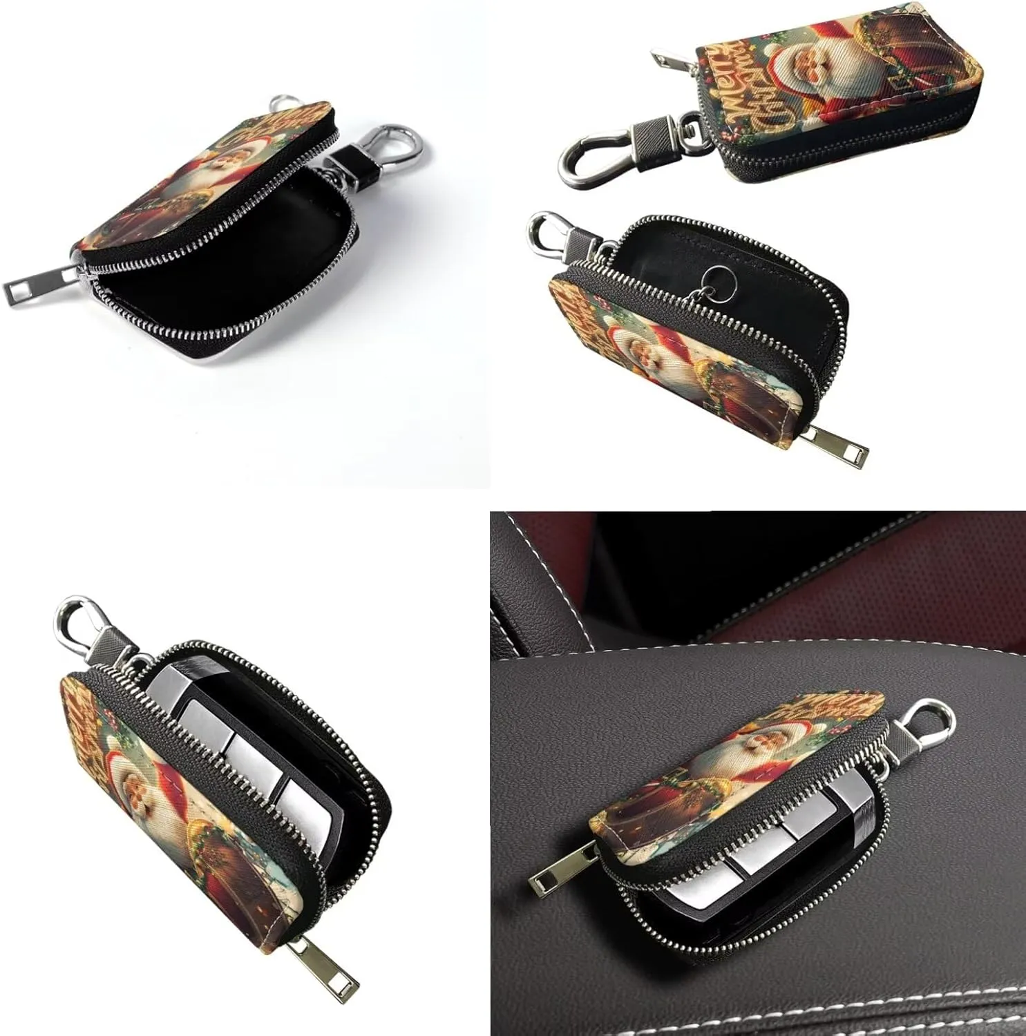 Rnyleeg Crossbody Bag for Women Leather Hobo Handbag with Pocket Bucket Bag with 2 pcs Adjustable Strap Matching Car Key Case