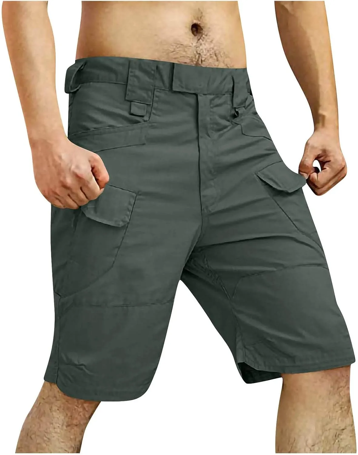 RTRDE Men's Shorts Sports Pocket Workwear Casual Loose Shorts Jogging Cargo