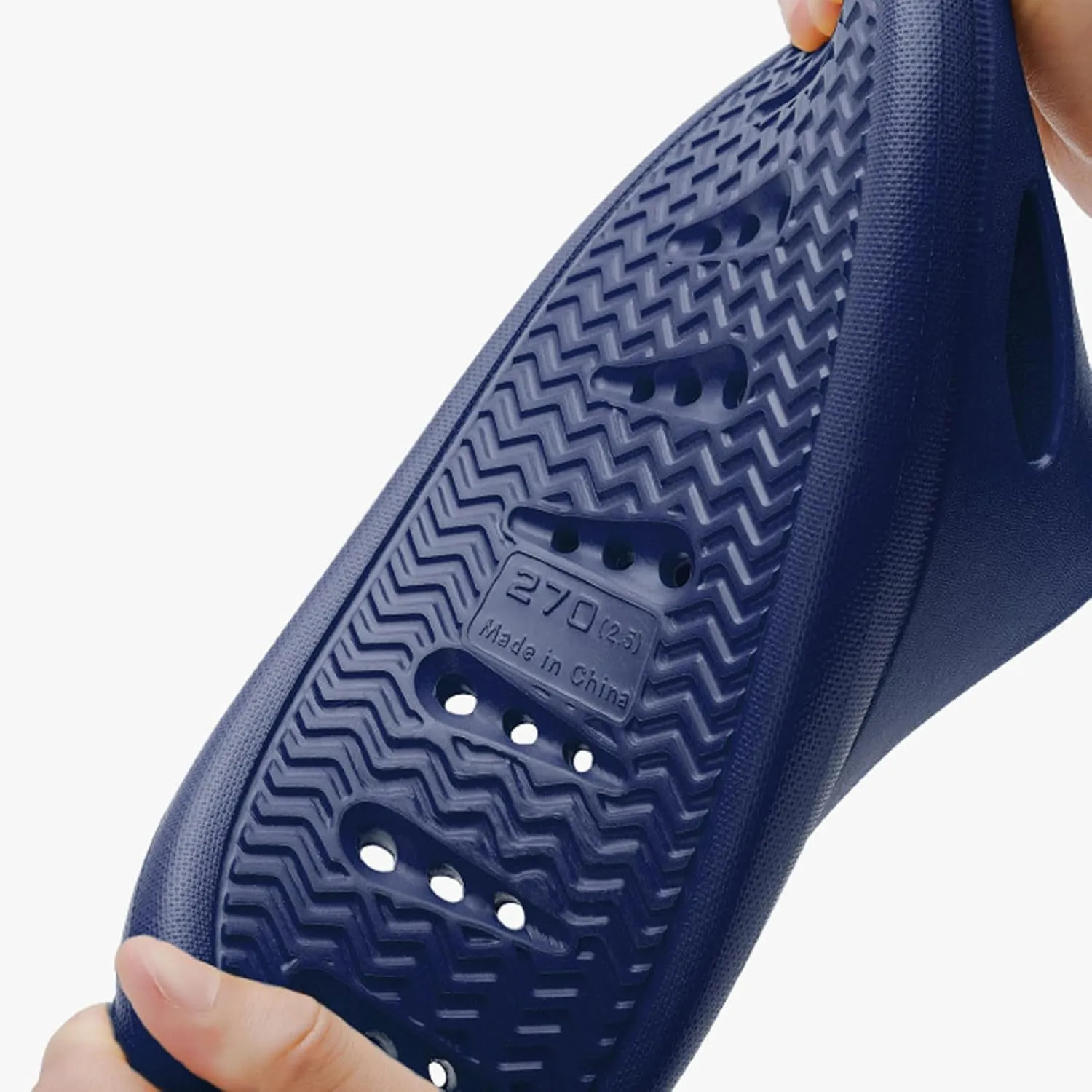 Shower Slippers Waterproof Flip Flops for Men Ultra Comfort Non-Slip Shower Sandals Indoor and Outdoor