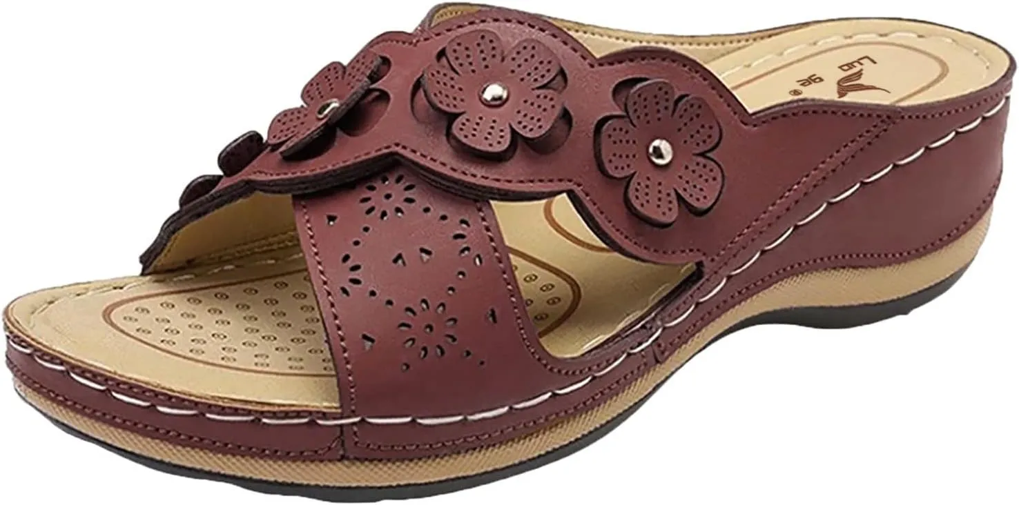 strappy sandals for women Sandals for Women Orthopedic Walking Sandal Open Toe Comfort Sandals for Women Summer Travel Sandals
